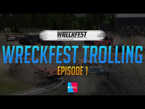 WRECKFEST Trolling PS4 - Funny Online Crashing Reactions Episode 1