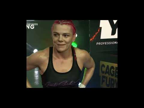 "Thug" Rose Gertrude Namajunas  vs Gillian "The Savage" Robertson  fury pro 6 full fight video