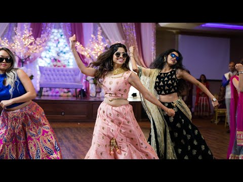 AMAZING SISTERS & FAMILY BOLLYWOOD DANCE – INDIAN WEDDING RECEPTION SANGEET| ShivShwetKiShaadi