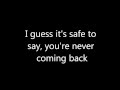 Relient K - The Thief (Lyrics)