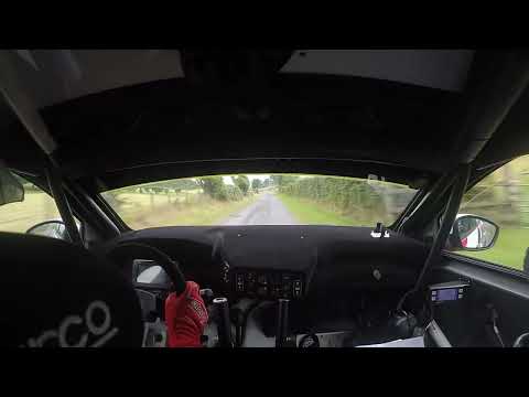 Down Rally 2022 - SS7 - Hamiltons Folly - Peugeot 208 Rally 4 - Kyle White & Sean Topping