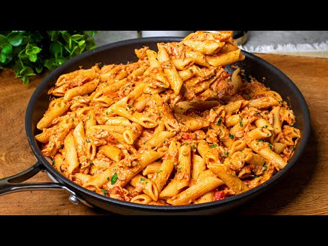 Do you have canned tuna and pasta at home? Light and delicious dinner!