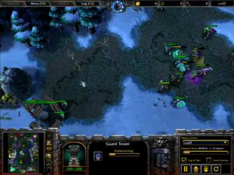 Wc3 InfiCN vs BMM (audio Commenrary) part 1