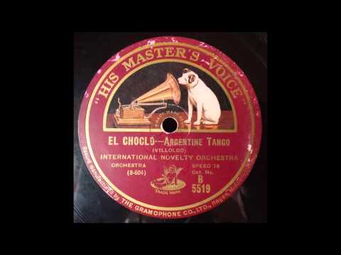 El Choclo, Tango, International Novelty Orchestra, 1928