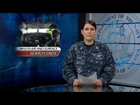 Navy Ends MH370 Search; National Mental Health Awareness Month