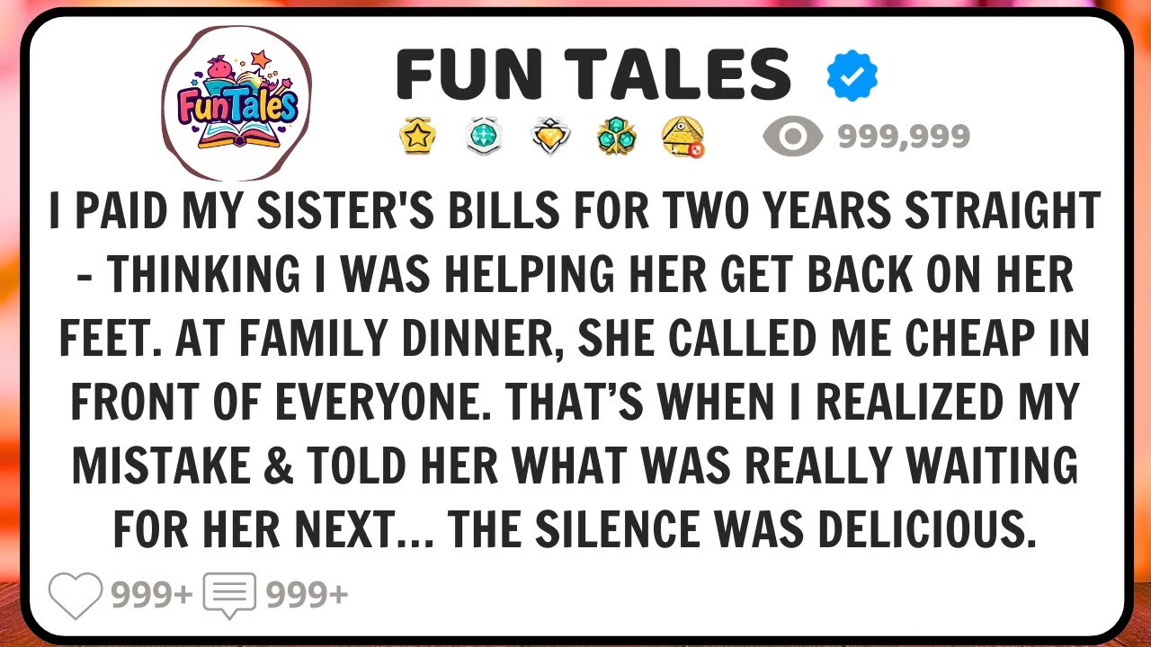 I Helped My Sister for 2 Years She Mocked Me at Dinner So I Revealed What’s Coming Next!