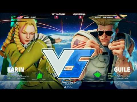 SFV: ANBU|Punk vs Liquid`NuckleDu - CPT NA Finals Red Bull Battle Grounds Loser Finals - CPT2016