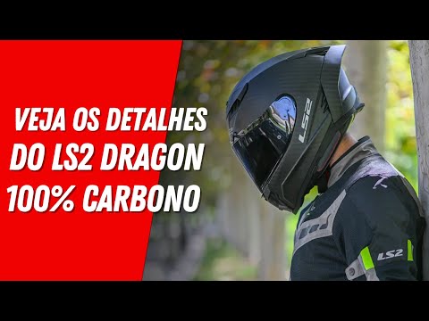 Capacete LS2 Dragon FF807 (100% Carbono): Veja cada detalhe do modelo
