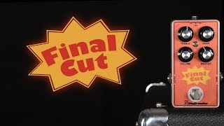 Video thumbnail for Final Cut Overdrive/Boost FTelettronica by FTelettronica Handmade Pedals