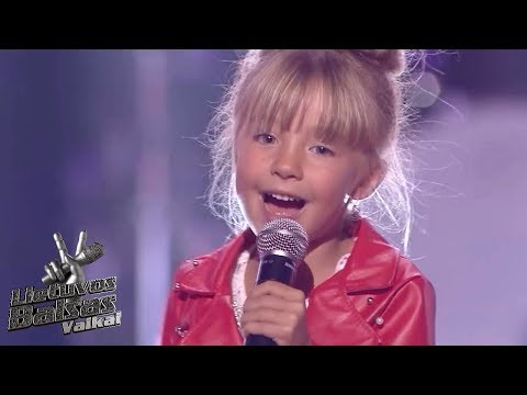 Nikolė Aleksejeva - Baby | Pusfinalis | Lietuvos Balsas. Vaikai S01