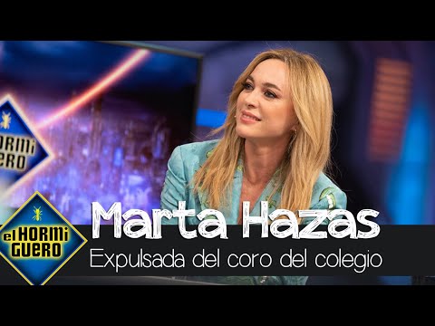 Echaron a Marta Hazas del coro del colegio por cantar mal: “Les cagué en el patio” - El Hormiguero