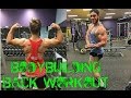 Bodybuilding Back Workout | Cobra Back | Vlog & CT Fletcher ISYMFS Pre Workout