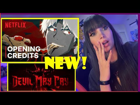 Devil May Cry - Netflix Opening Credits REACTION!!!!