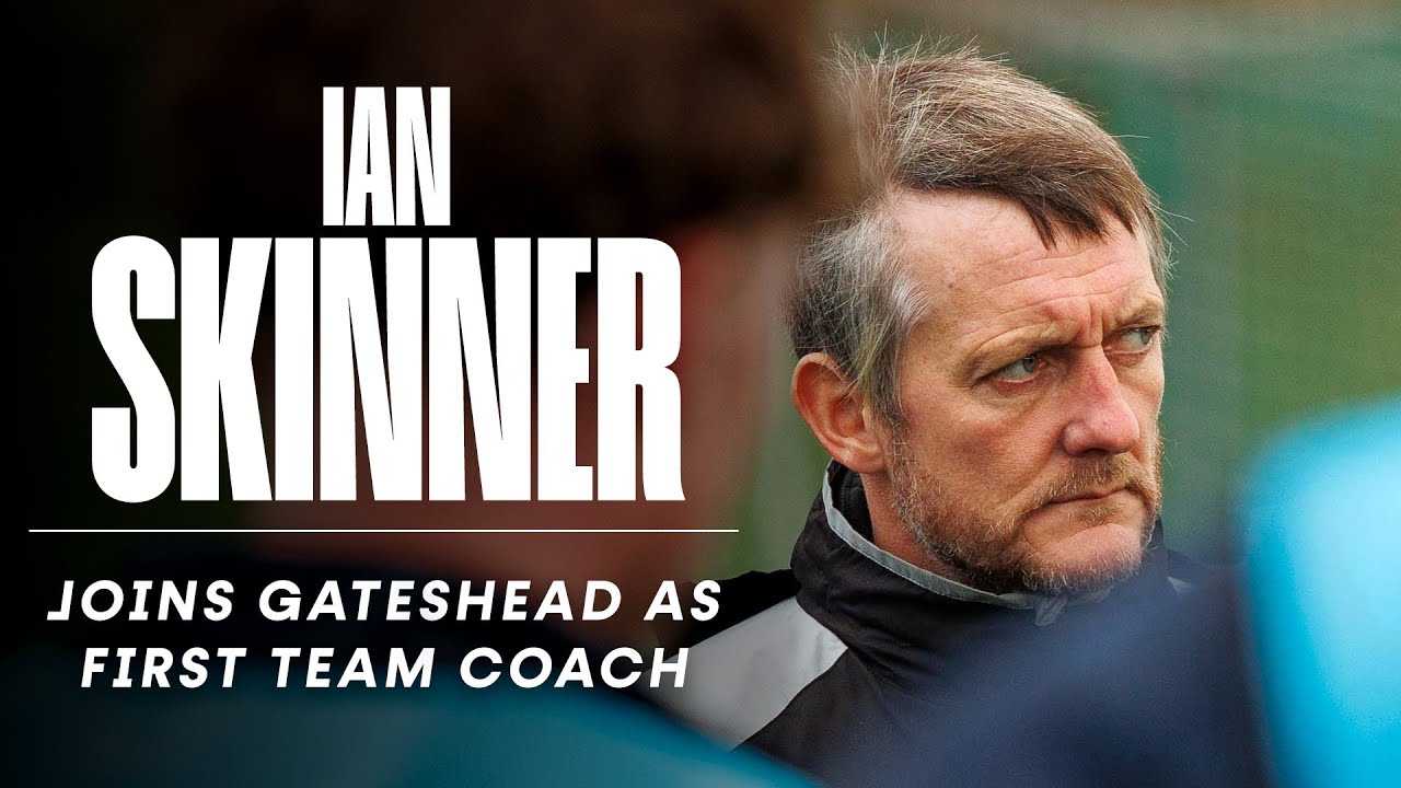 “Delighted to be back!” 😁 | Ian Skinner joins as Gateshead’s first team coach | INTERVIEW