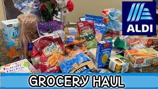 First Aldi Grocery Haul Family Of 4 | Target Price Match Comparison | Taste Test