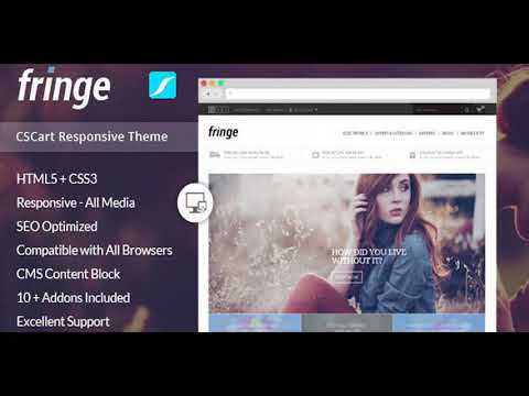 Fringe - Responsive CS-Cart Theme | Themeforest Website Templates and Themes
