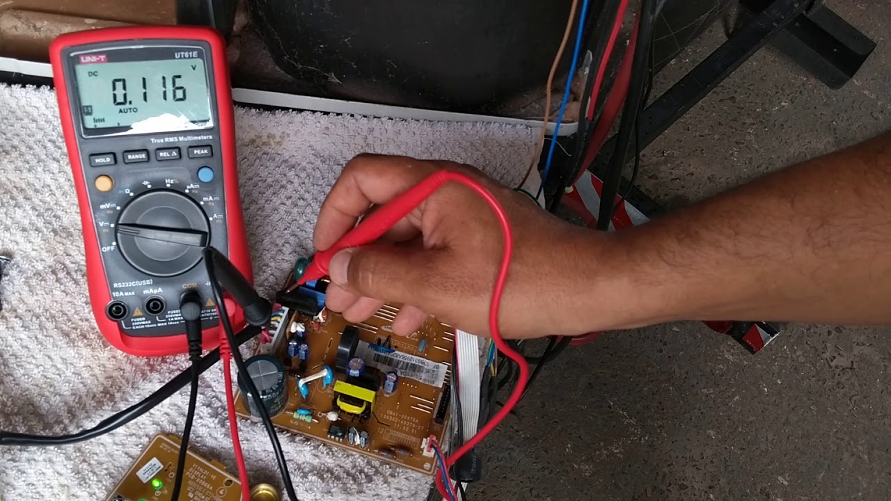 Erro de ventilador ar condicionado Samsung inverter