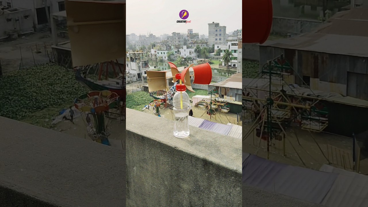 Easy Science Project #DIY #Anemometer #SchoolProject