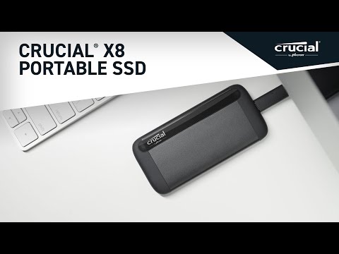 Crucial X8 2 TB Portable SSD- view 2