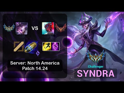 Syndra Mid vs Yone - NA Challenger - Patch 14.24