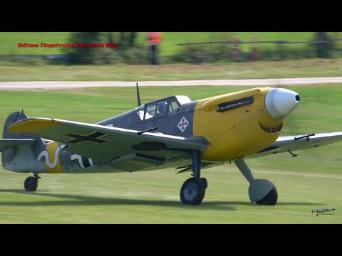 Die Höhepunkte des 19. Oldtimer-Fliegertreffen 2019 auf der Hahnweide