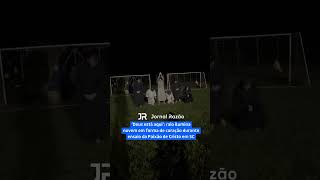 OLHA O QUE ACONTECEU NESSA ENCENAÇÃO DA PAIXÃO DE CRISTO