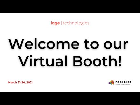 Inbox Expo 2021 | iAge Technologies introduction & Demo