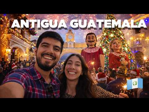 ASÍ SON LAS FIESTAS EN ANTIGUA GUATEMALA 🇬🇹🎬😱