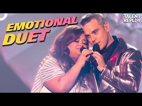 A Dream Duet: Scarlett Lee & Robbie Williams Perform "Angels!" | X Factor UK