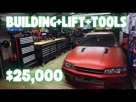 Budget DIY Dream Garage Tour | Cost Breakdown | *Cheapest Shop Update!!*