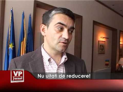 Nu uitați de reducere!