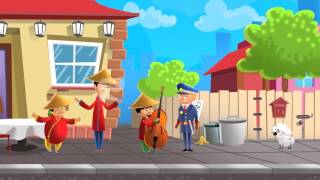 Drei Chinesen mit dem Kontrabass - Kinderlieder