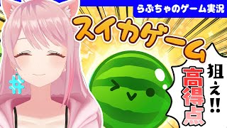 【スイカゲーム】ついにらぶちゃも！3000目指します！ #らぶたいむ