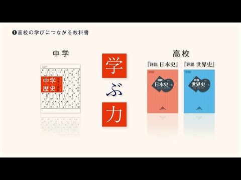 現代経済学科 山川出版社『中学歴史 ―日本と世界―』の特長