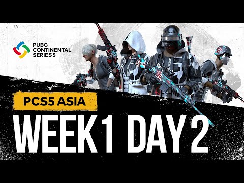 PCS5 ASIA - Week 1 Day 2 | PUBG Continental Series