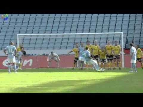 Wilton Figueiredo freekick vs Elfsborg