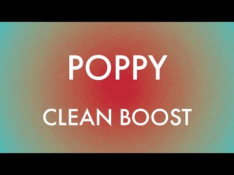 Poppy Clean Boost - Flower Pedals