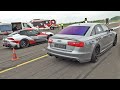 700HP Audi RS6 Sedan SP6 Street Performance vs 650HP Toyota GR Supra - DRAG RACE!
