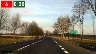 preview picture of video '074 - 2011.02.15 - DK6 E28 - Redlino (Karlino) - Biesiekierz [HD]'