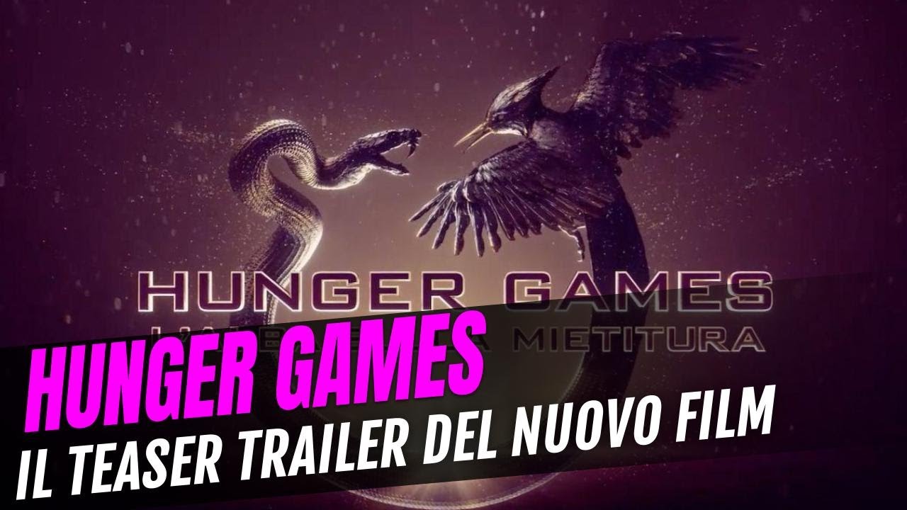 HUNGER GAMES: L'ALBA SULLA MIETITURA - L'Epico Teaser Trailer Ufficiale! 🏹