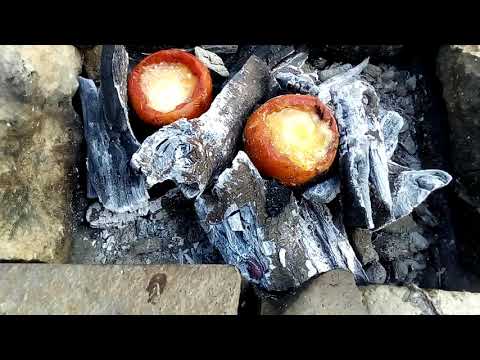 , title : 'Közde domates içinde yumurta (Fattening tomato butter union egg).'