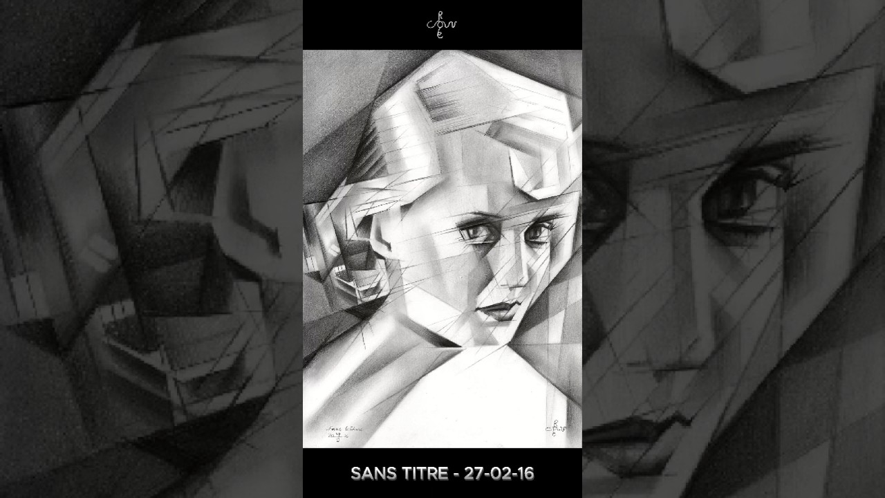 Bette Davis Cubist Portrait | Fine Art Prints & Digital Downloads