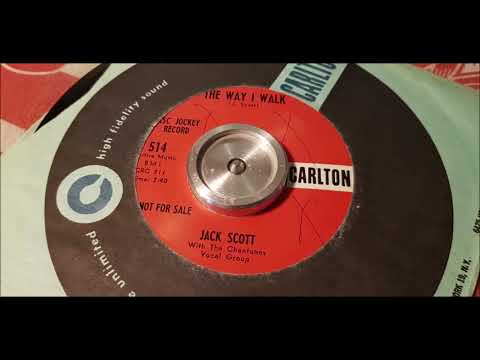 Jack Scott - The Way I Walk - 1959 Rockabilly - CARLTON 514