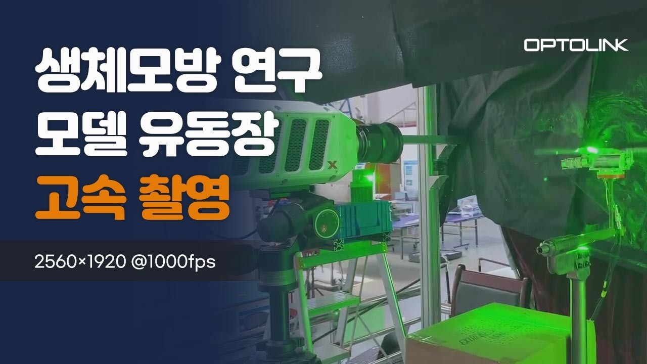 생체모방 연구 모델 유동장 고속 촬영 영상 썸네일