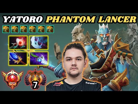 🔥 YATORO Phantom Lancer Hard Carry Highlights 🔥 Grandmaster Tier YATOROGOD - Dota 2