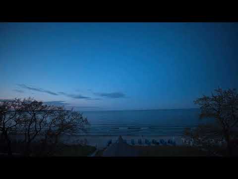 Der Abend bricht an in Binz