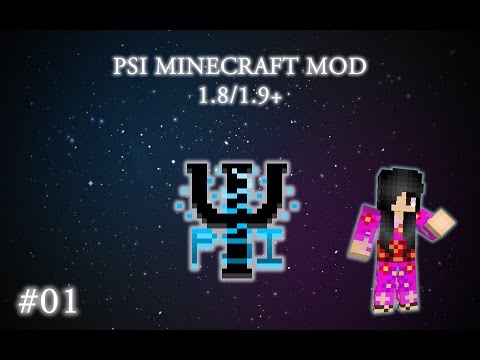 Tutorial PSI Minecraft Mod 1.8.9 / 1.9+ - Novo Mod para Minecraft 1.8.4/1.9+