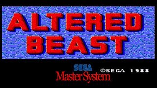 Sega Master System - Altered Beast