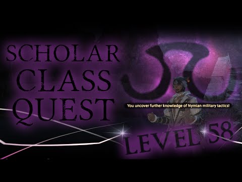 FFXIV - Scholar level 58 class quest