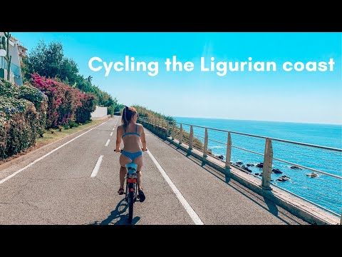 A 70km bike ride along the Italian Riviera